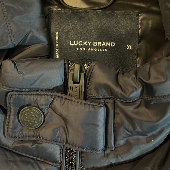 Mens Lucky Brand Quilted Coat - Picture 6 of 7